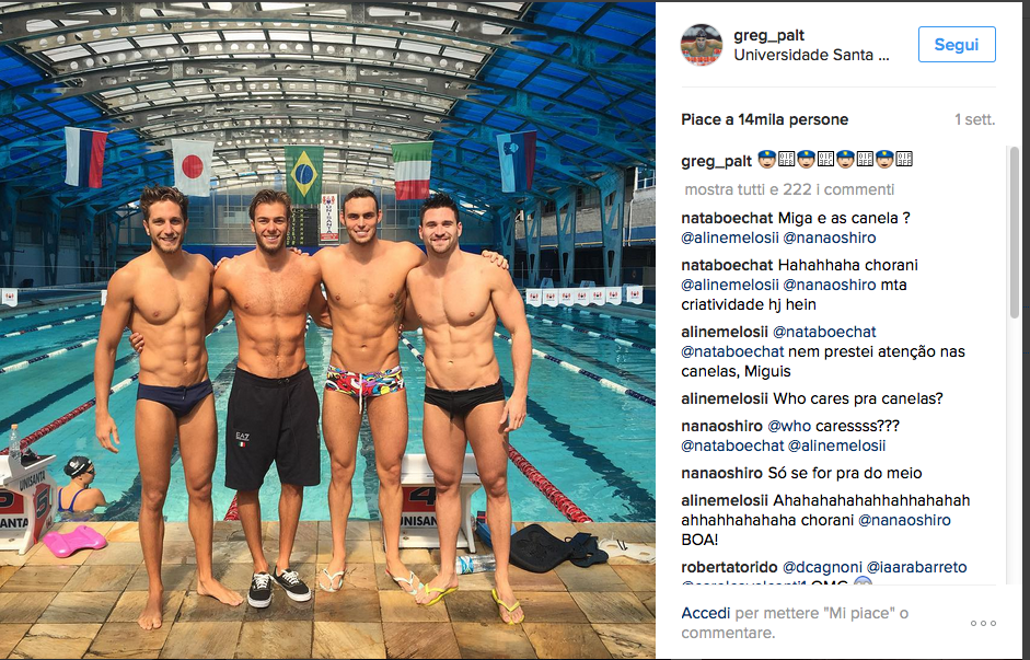 Sui social il dietro le quinte degli azzurri a Rio 2016 Sui social il dietro le quinte degli azzurri a Rio 2016