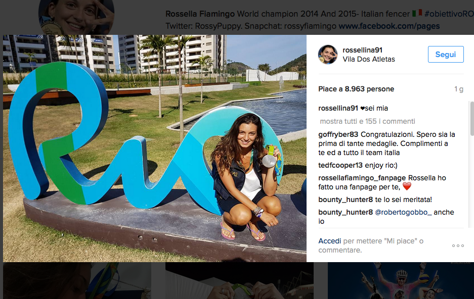 Sui social il dietro le quinte degli azzurri a Rio 2016 Sui social il dietro le quinte degli azzurri a Rio 2016