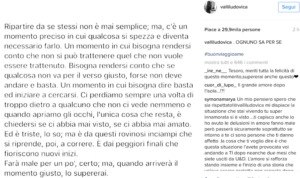 Uomini e Donne, Ludovica e Fabio in crisi: “Pausa di riflessione” Uomini e Donne, Ludovica e Fabio in crisi: “Pausa di riflessione”