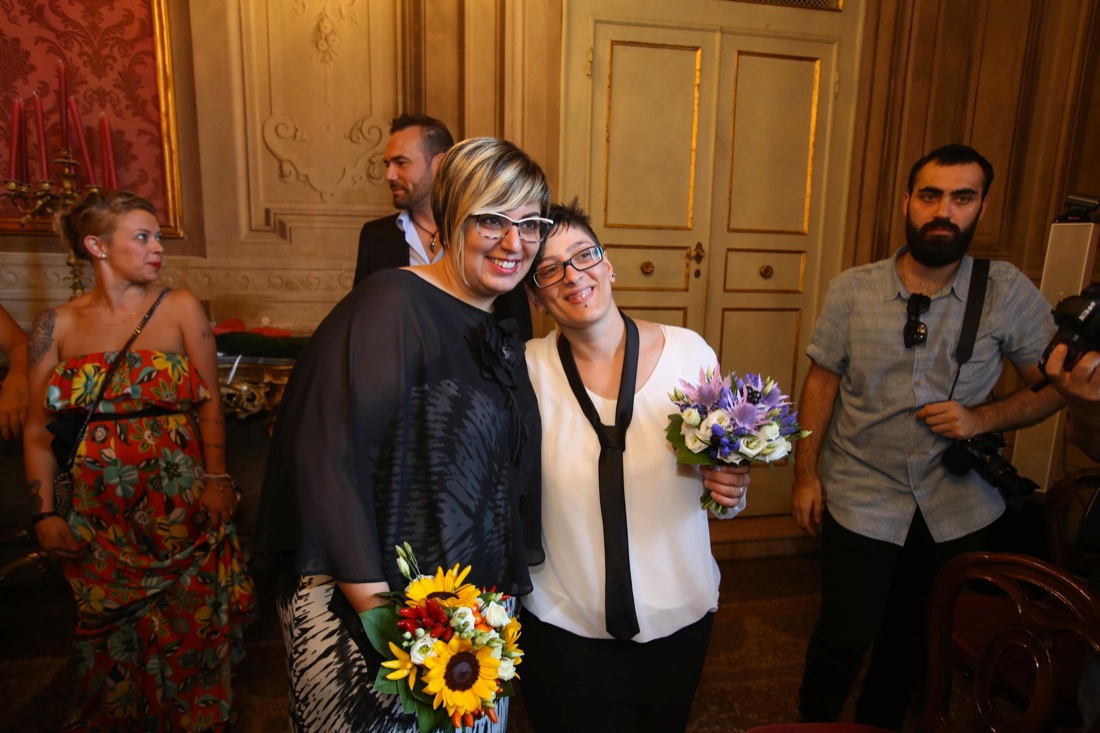 Galleria foto 'Unioni civili, le foto delle prime cermonie' - foto 6