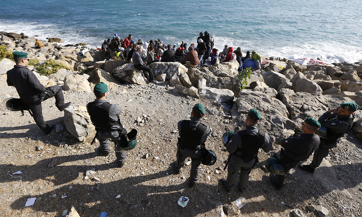Migranti a Ventimiglia: un anno di proteste e sgomberi – Foto