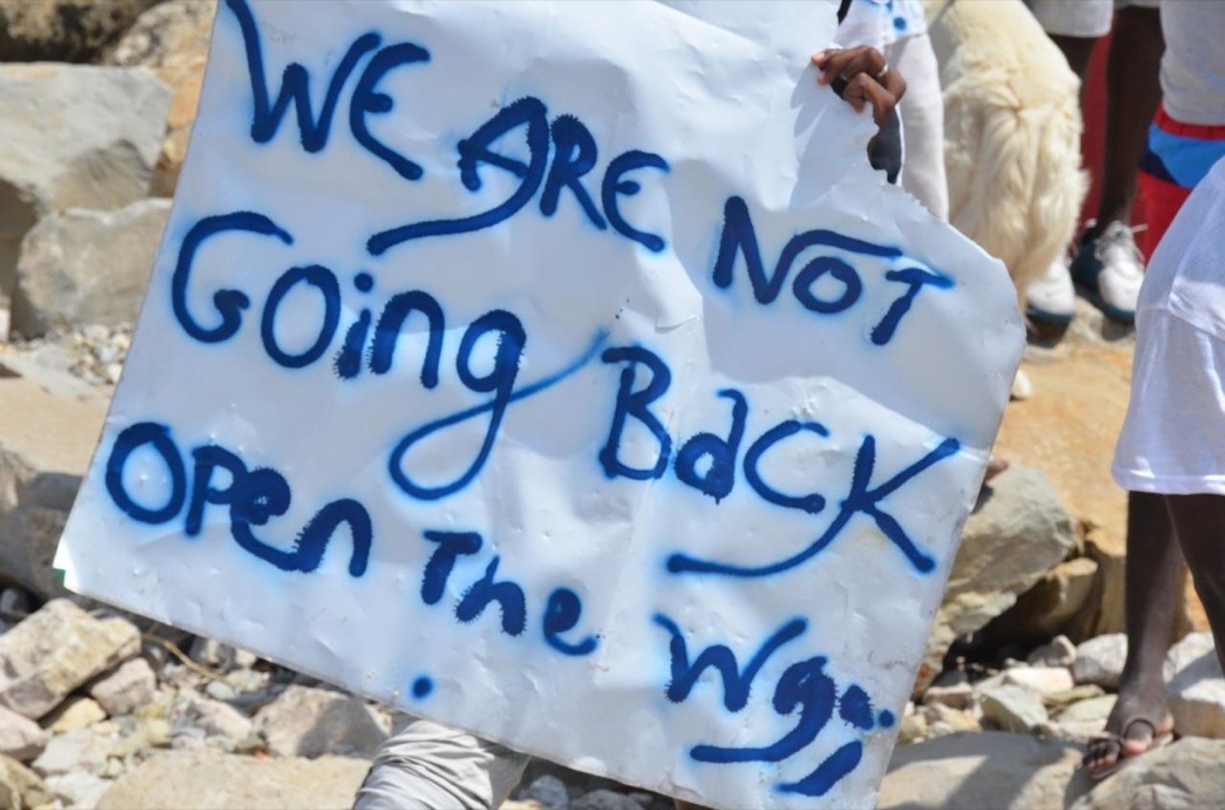 Migranti a Ventimiglia: un anno di proteste e sgomberi – Foto