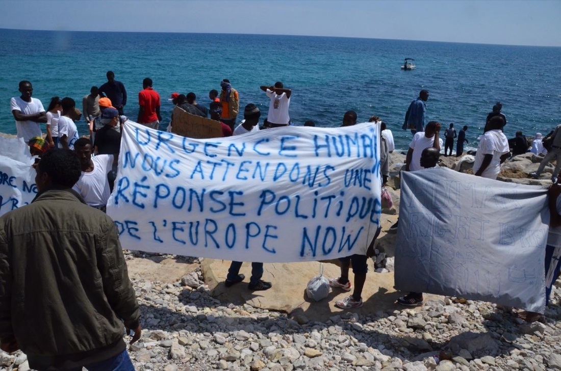 Migranti a Ventimiglia: un anno di proteste e sgomberi – Foto