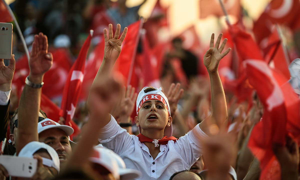 Galleria foto 'Turchia, un milione di persone in piazza con Erdogan – Foto' - foto 11