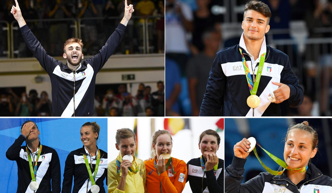 La domenica d’oro dell’Italia a Rio 2016: Olimpiadi da sogno La domenica d’oro dell’Italia a Rio 2016: Olimpiadi da sogno