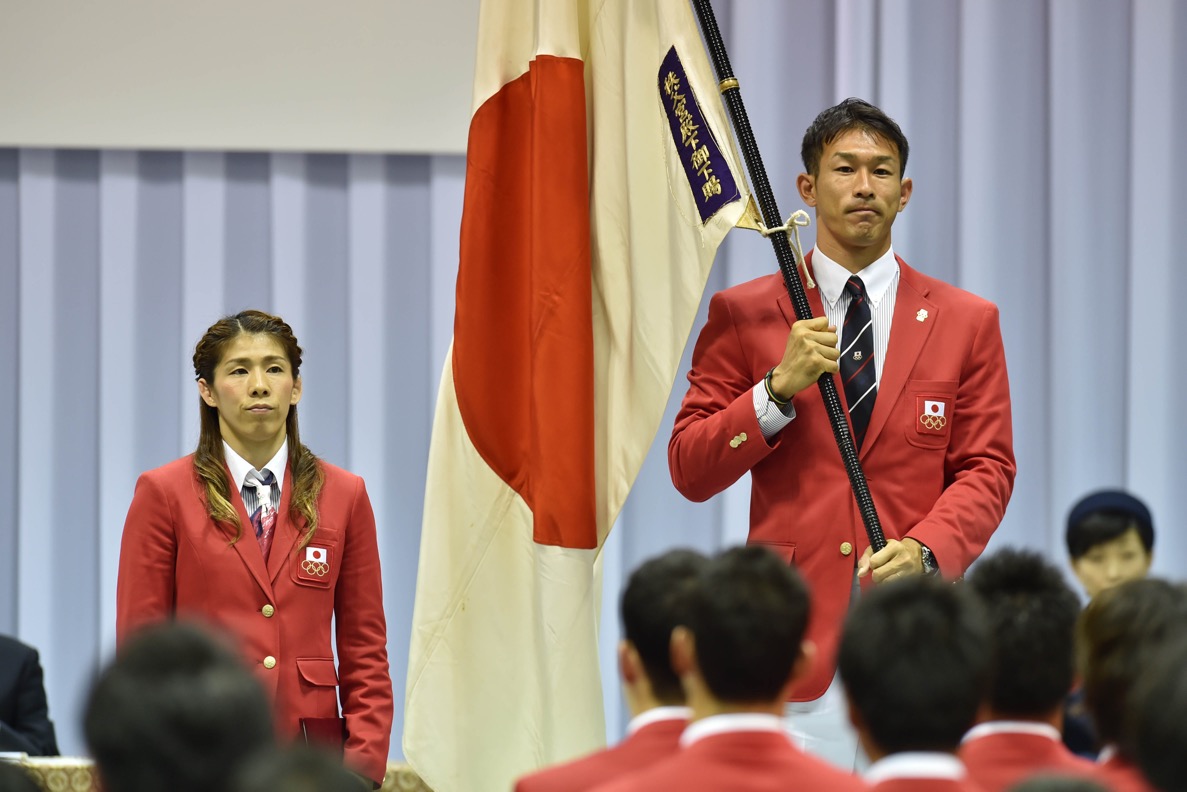 Rio 2016, Cerimonia d’apertura: Federica Pellegrini e gli altri portabandiera