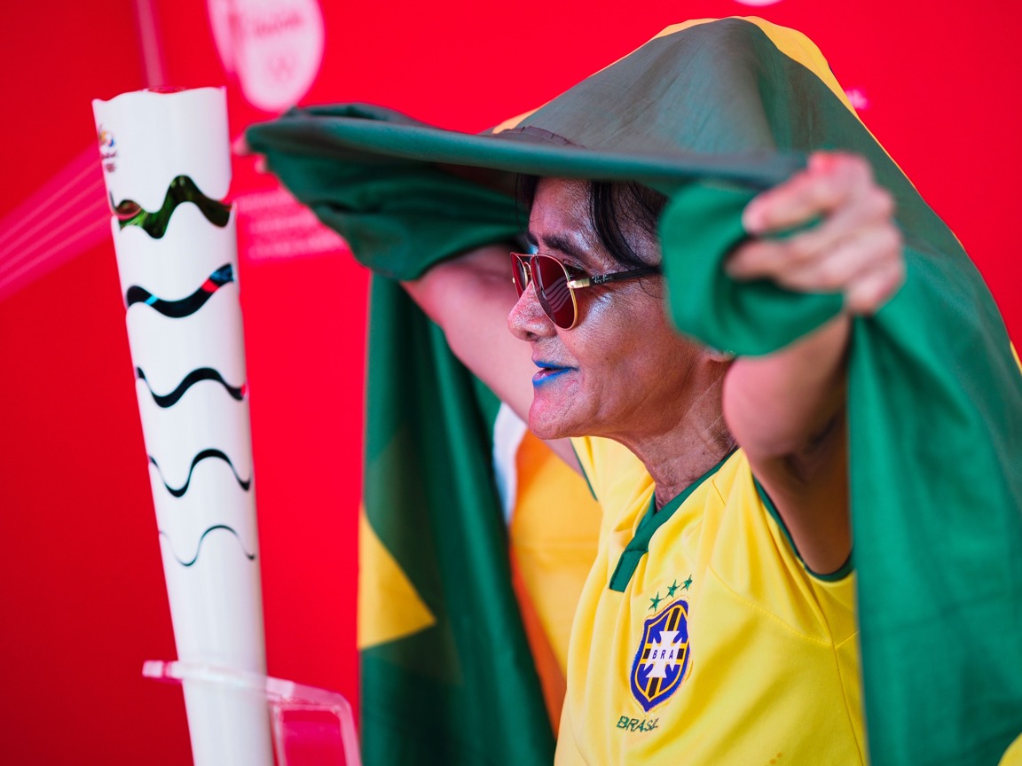 Rio 2016: la torcia sfila in città prima della Cerimonia d’apertura – foto