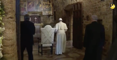 Papa Francesco: in Umbria per il Perdono di Assisi – Video