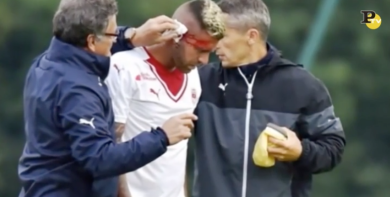 Menez perde l’orecchio: impressionanti le immagini dell’infortunio