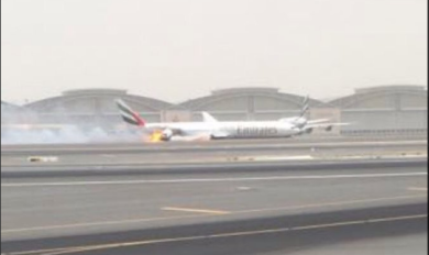 Dubai: aereo Emirates incidente all’aeroporto | video