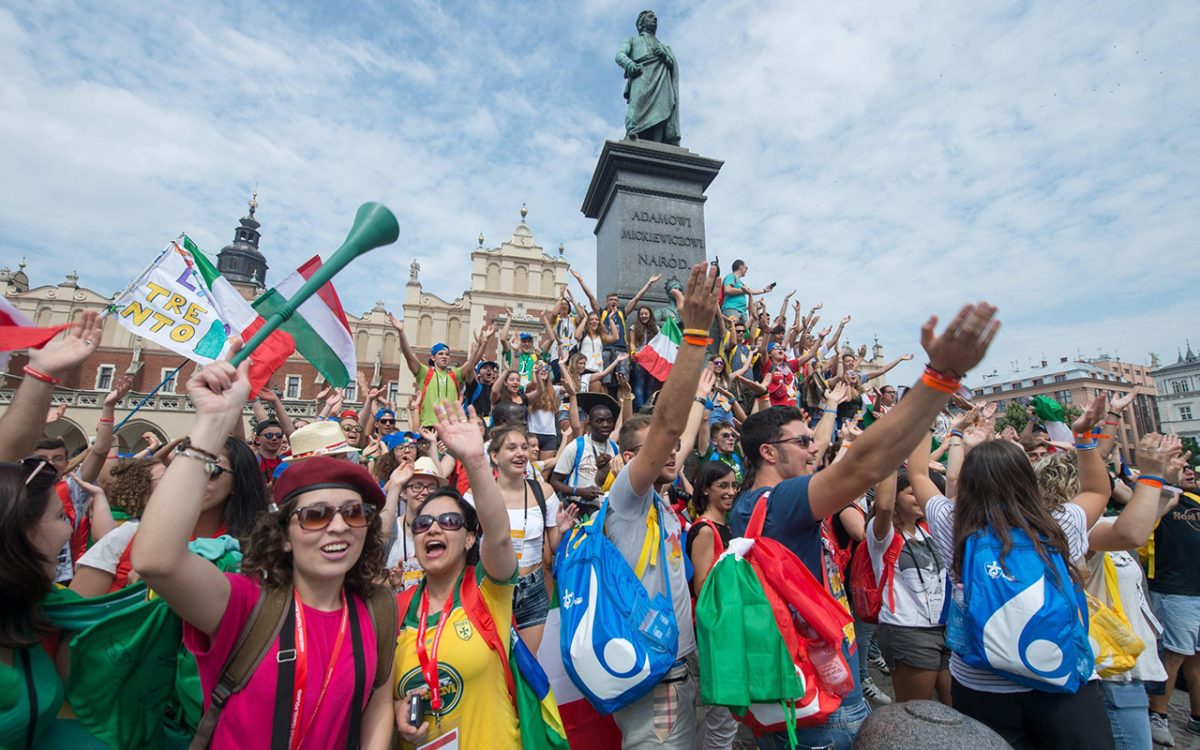 Galleria foto 'Giornata mondiale della gioventù: festa a Cracovia con Papa Francesco – Foto' - foto 13