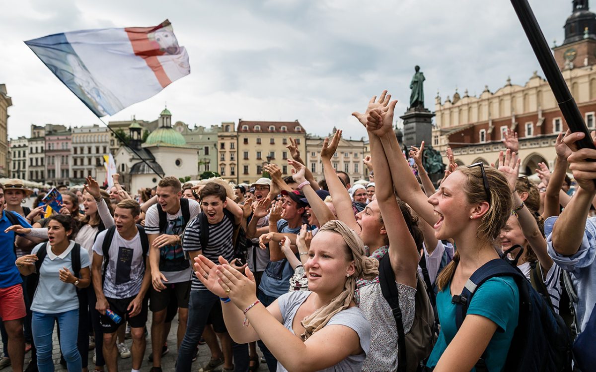 Galleria foto 'Giornata mondiale della gioventù: festa a Cracovia con Papa Francesco – Foto' - foto 5