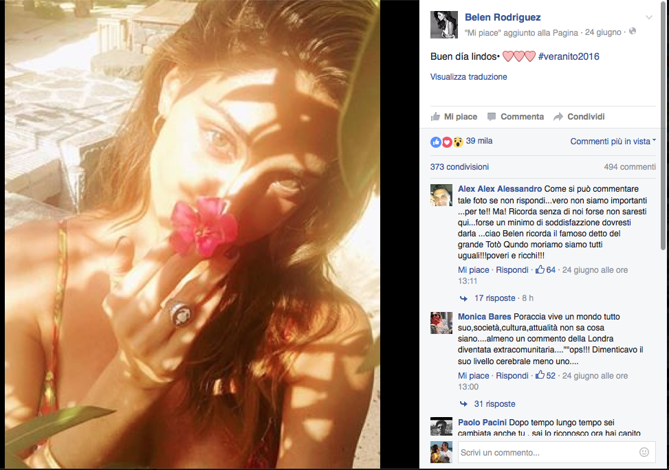 Ad Andrea Iannone sedurre Belén è costato caro Ad Andrea Iannone sedurre Belén è costato caro