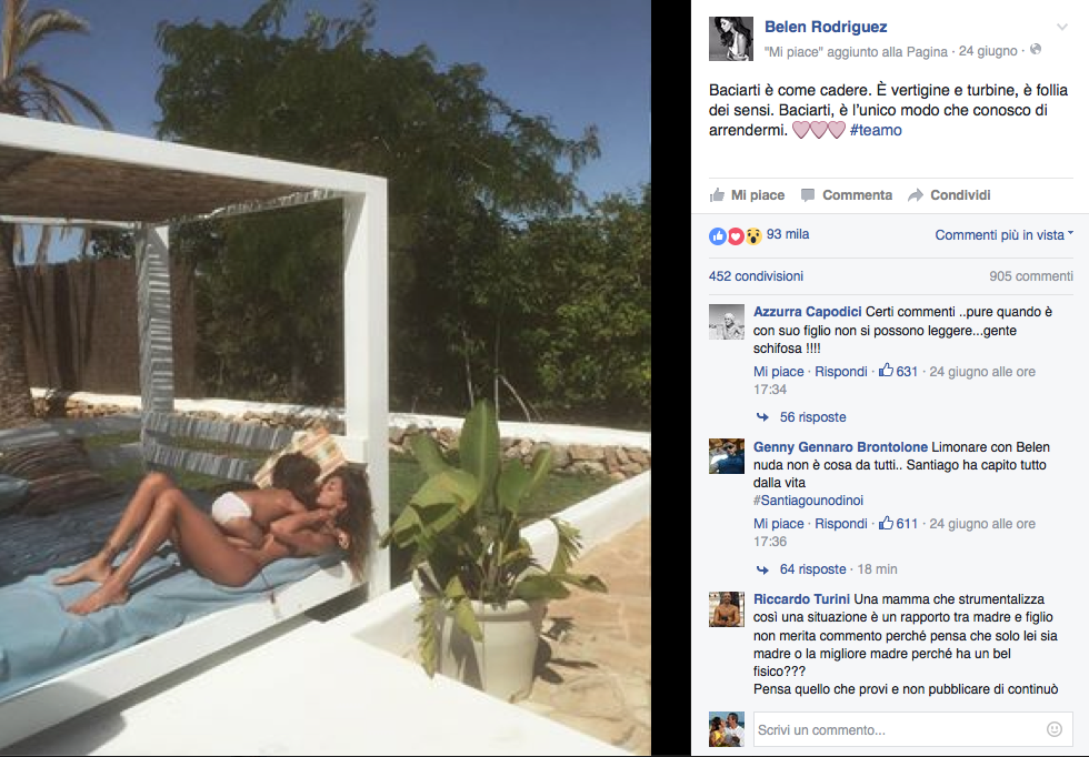 Ad Andrea Iannone sedurre Belén è costato caro Ad Andrea Iannone sedurre Belén è costato caro