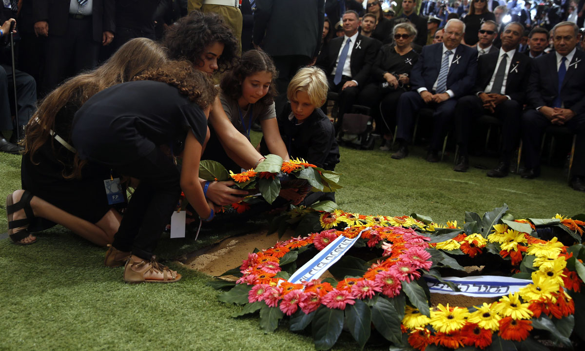 Shimon Peres, i funerali a Gerusalemme – Foto