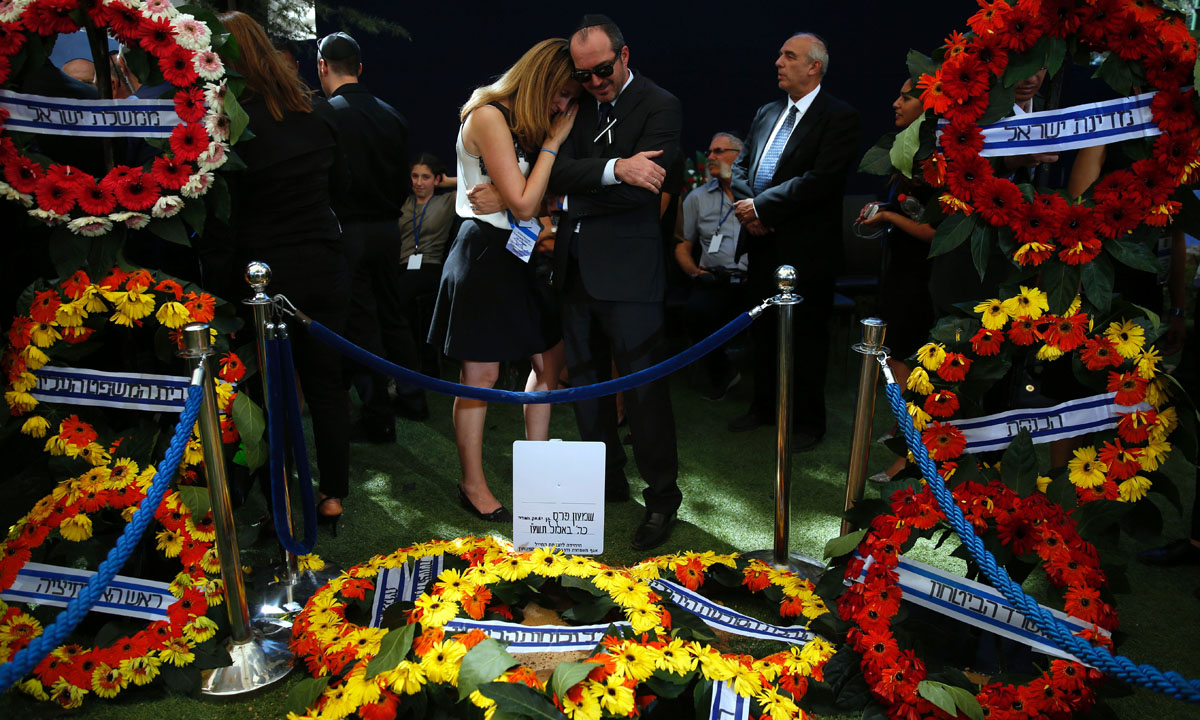 Shimon Peres, i funerali a Gerusalemme – Foto