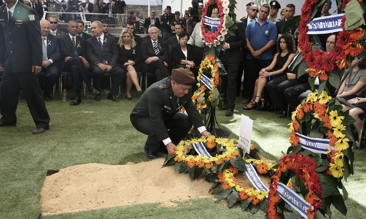 Shimon Peres, i funerali a Gerusalemme – Foto