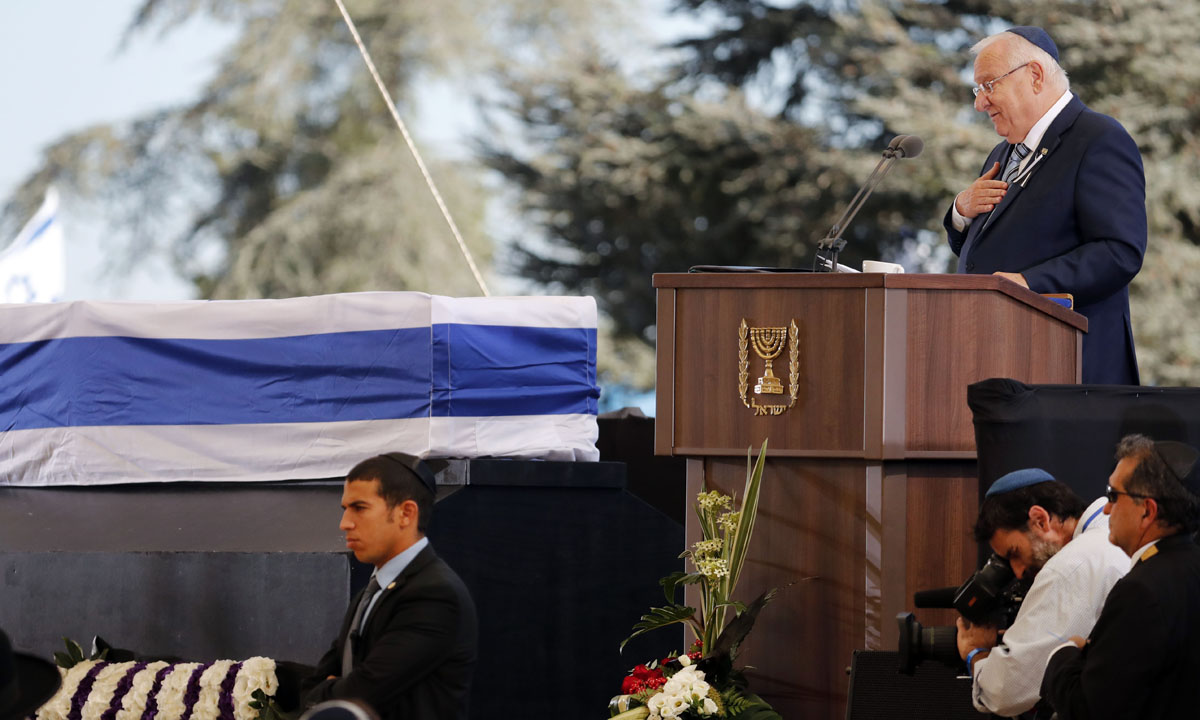 Shimon Peres, i funerali a Gerusalemme – Foto