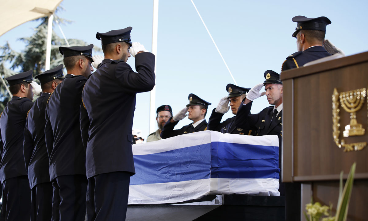 Shimon Peres, i funerali a Gerusalemme – Foto