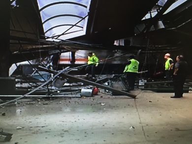 New Jersey, le foto del disastro ferroviario a Hoboken