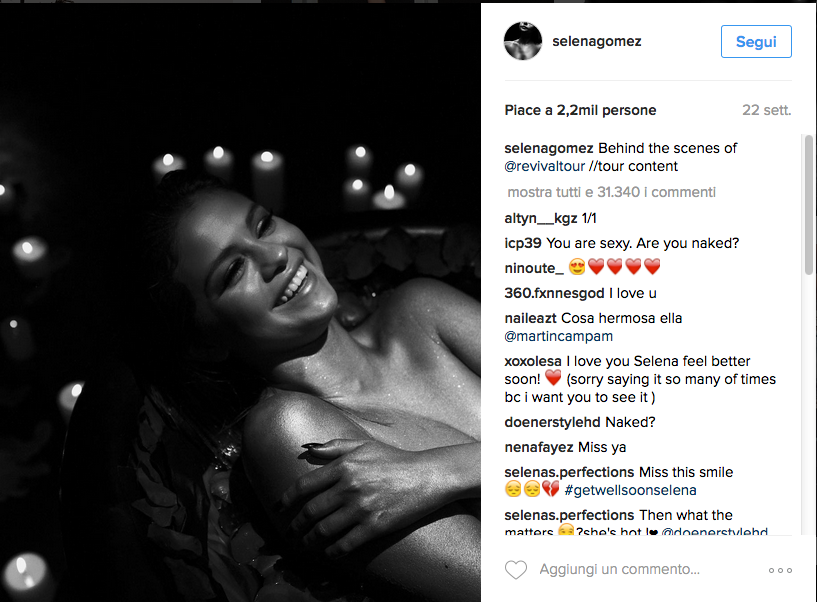 Selena Gomez da record: 100 milioni di follower su Instagram Selena Gomez da record: 100 milioni di follower su Instagram