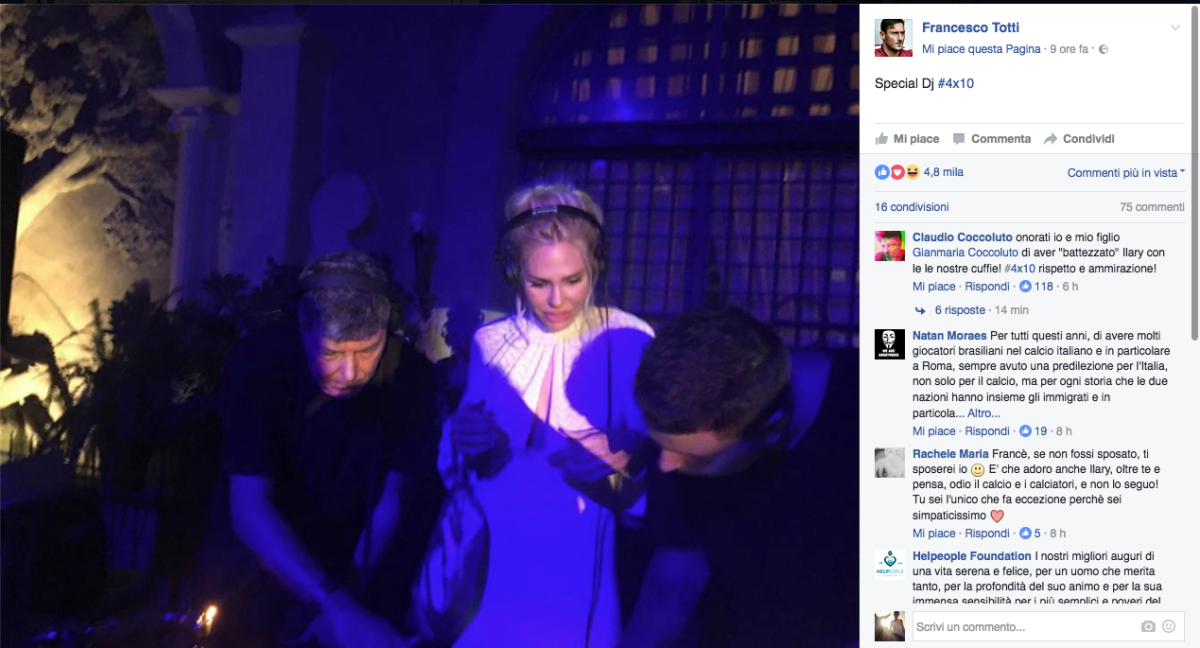 #Totti40: 300 vip e decine di auguri per il compleanno del Capitano #Totti40: 300 vip e decine di auguri per il compleanno del Capitano