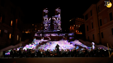 Riaperta la scalinata di Trinità dei Monti a Roma | video