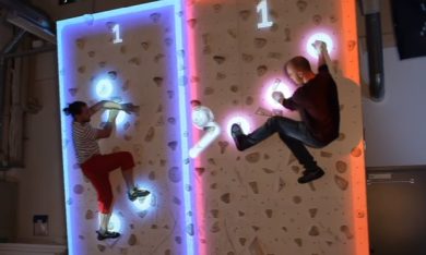 Climball, il ping pong per free climber