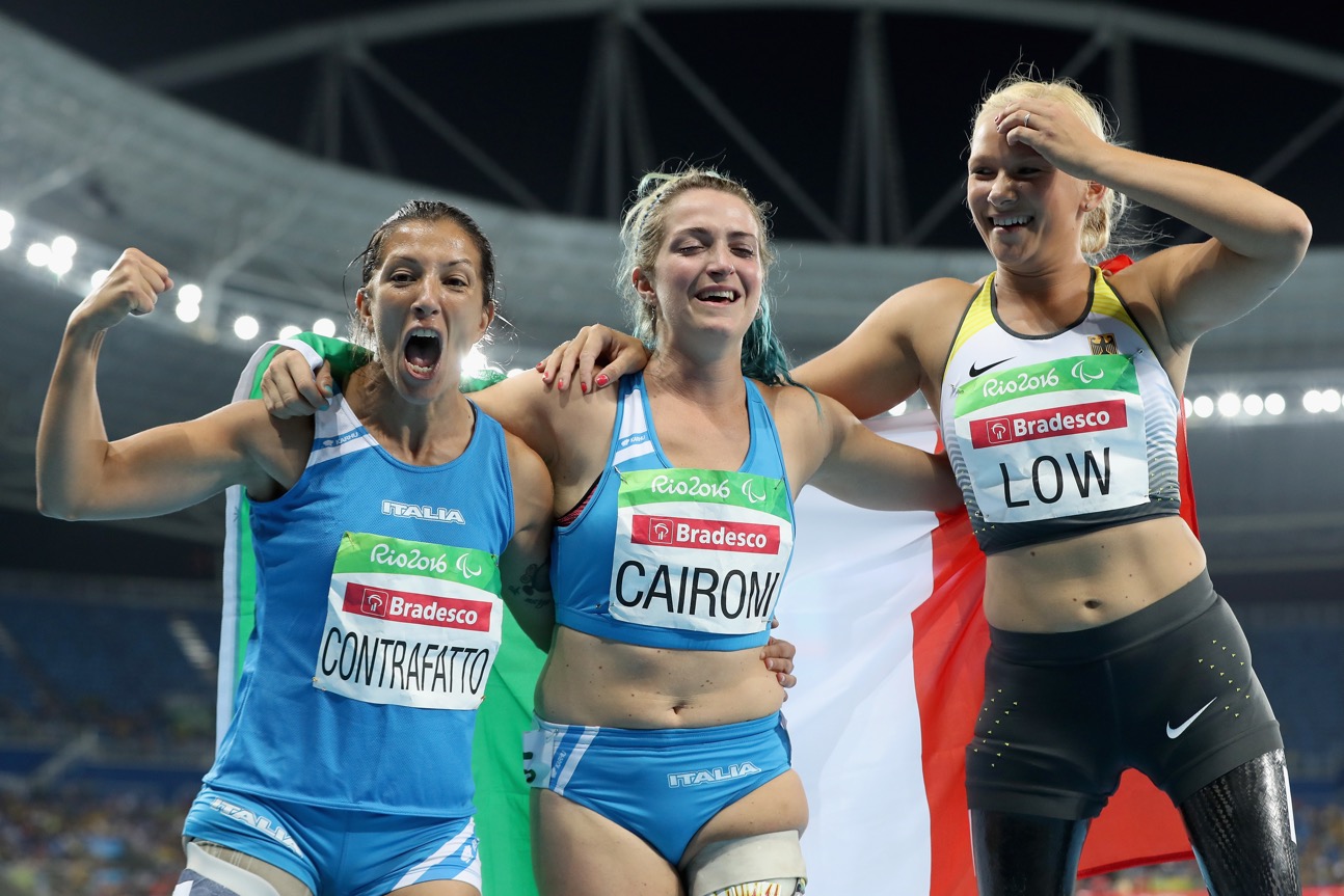 Paralimpiadi Rio 2016: tutte le medaglie degli italiani