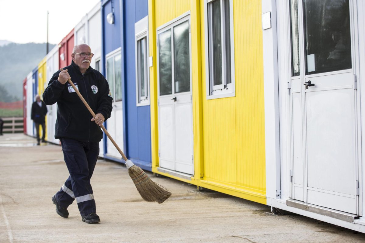 Amatrice: primo giorno di scuola – Foto