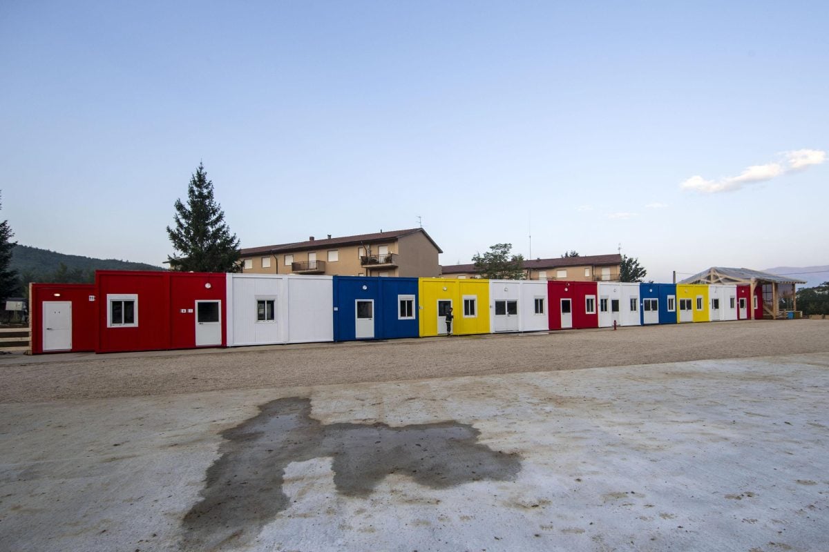 Amatrice: primo giorno di scuola – Foto