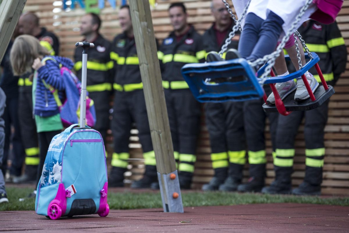 Amatrice: primo giorno di scuola – Foto