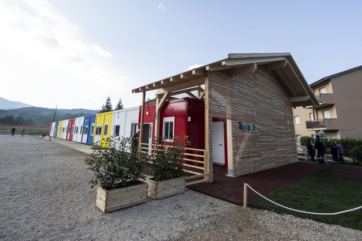 Amatrice: primo giorno di scuola – Foto