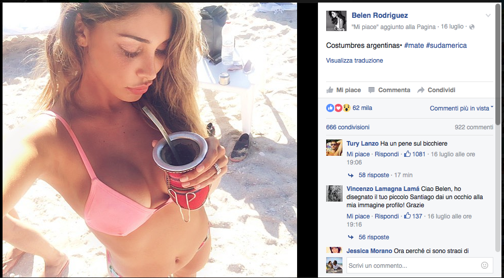 Belén Rodriguez e Andrea Iannone, fuga romantica in Grecia Belén Rodriguez e Andrea Iannone, fuga romantica in Grecia