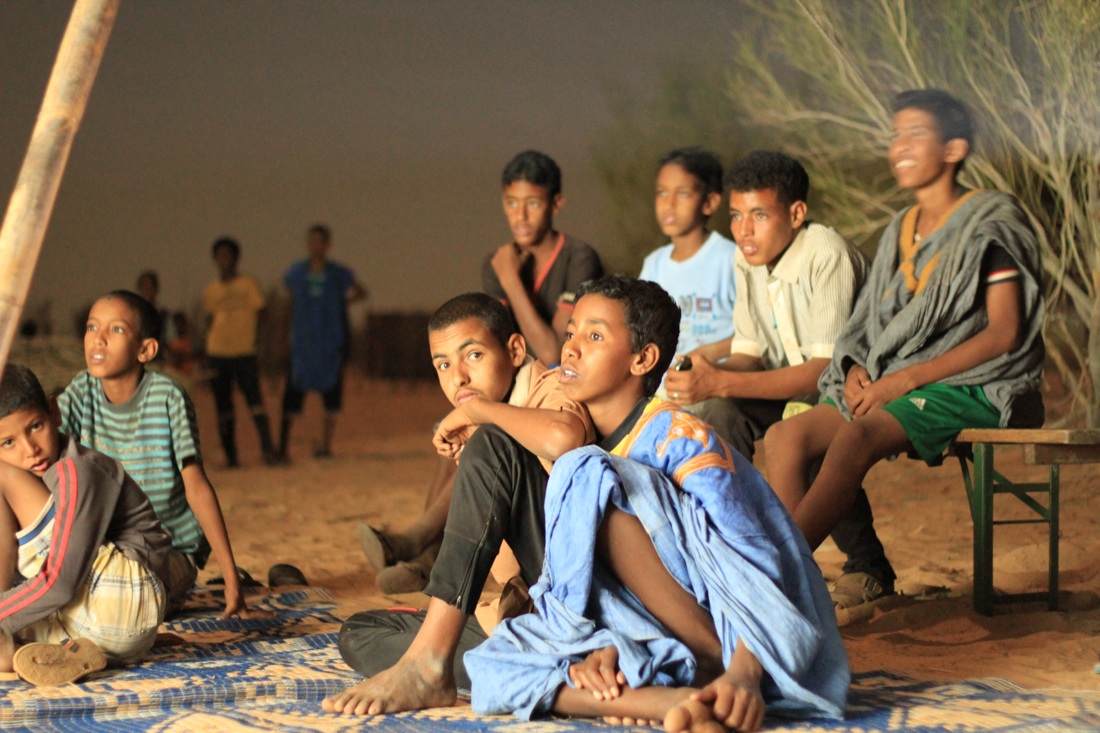 Che bello il camion che diventa cinema!