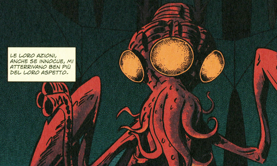 ‘L’ombra venuta dal tempo’ di Lovecraft a fumetti