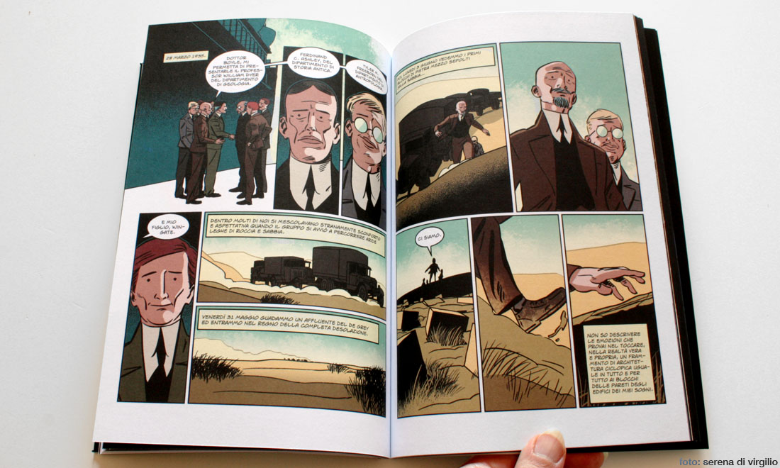 ‘L’ombra venuta dal tempo’ di Lovecraft a fumetti