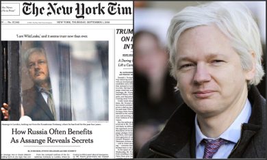 Assange e Wikileaks inconsapevoli (?) agenti della Russia