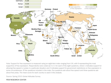 I 10 paesi più permalosi al mondo (e quelli meno)