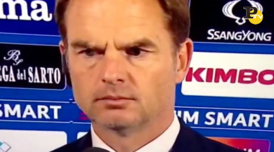 Vialli sbaglia il nome di De Boer e lo studio scoppia a ridere