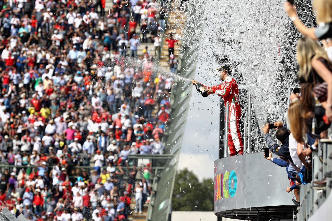 F1, Gp Messico: Vettel, un 3° posto che vale come una vittoria