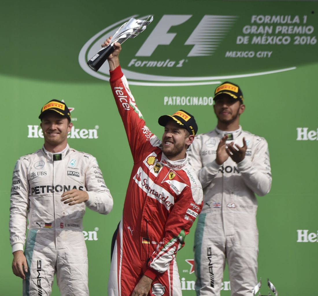 F1, Gp Messico: Vettel, un 3° posto che vale come una vittoria