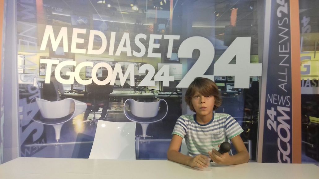 Tg dei Ragazzi: su TgCom24 arriva il telegiornale realizzato dai bambini Tg dei Ragazzi: su TgCom24 arriva il telegiornale realizzato dai bambini