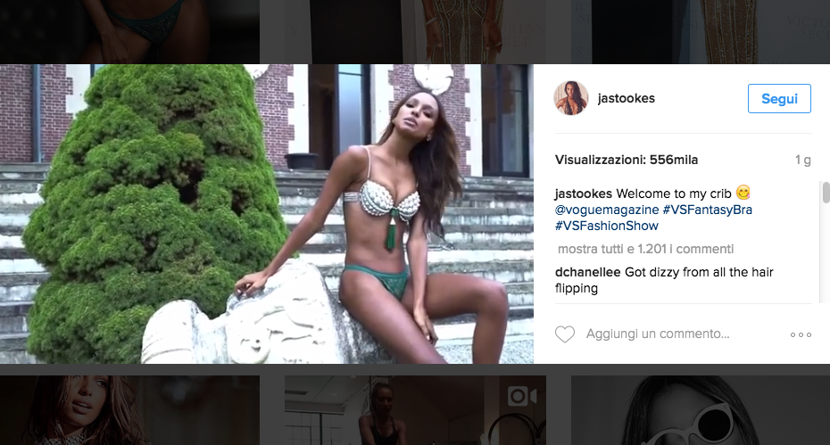 Sarà Jasmine Tookes a indossare il reggiseno da tre milioni di dollari Sarà Jasmine Tookes a indossare il reggiseno da tre milioni di dollari