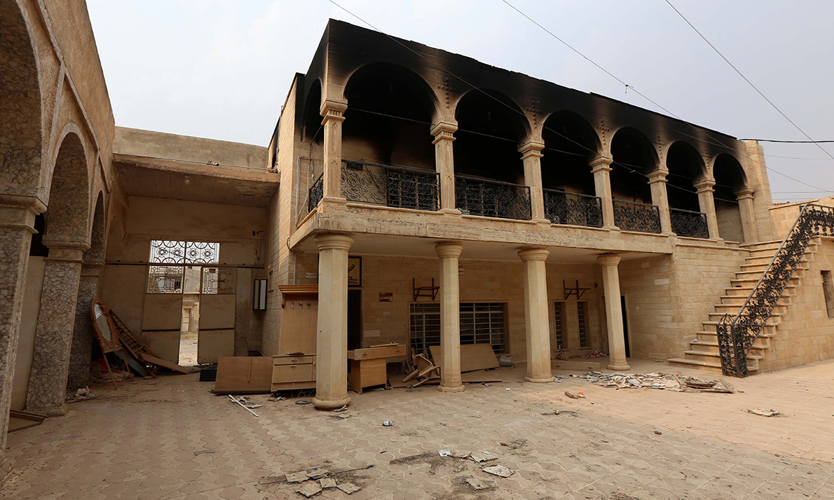 Iraq, le chiese cristiane devastate dall’Isis – Foto