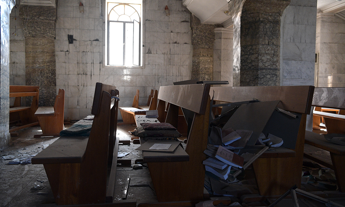 Iraq, le chiese cristiane devastate dall’Isis – Foto