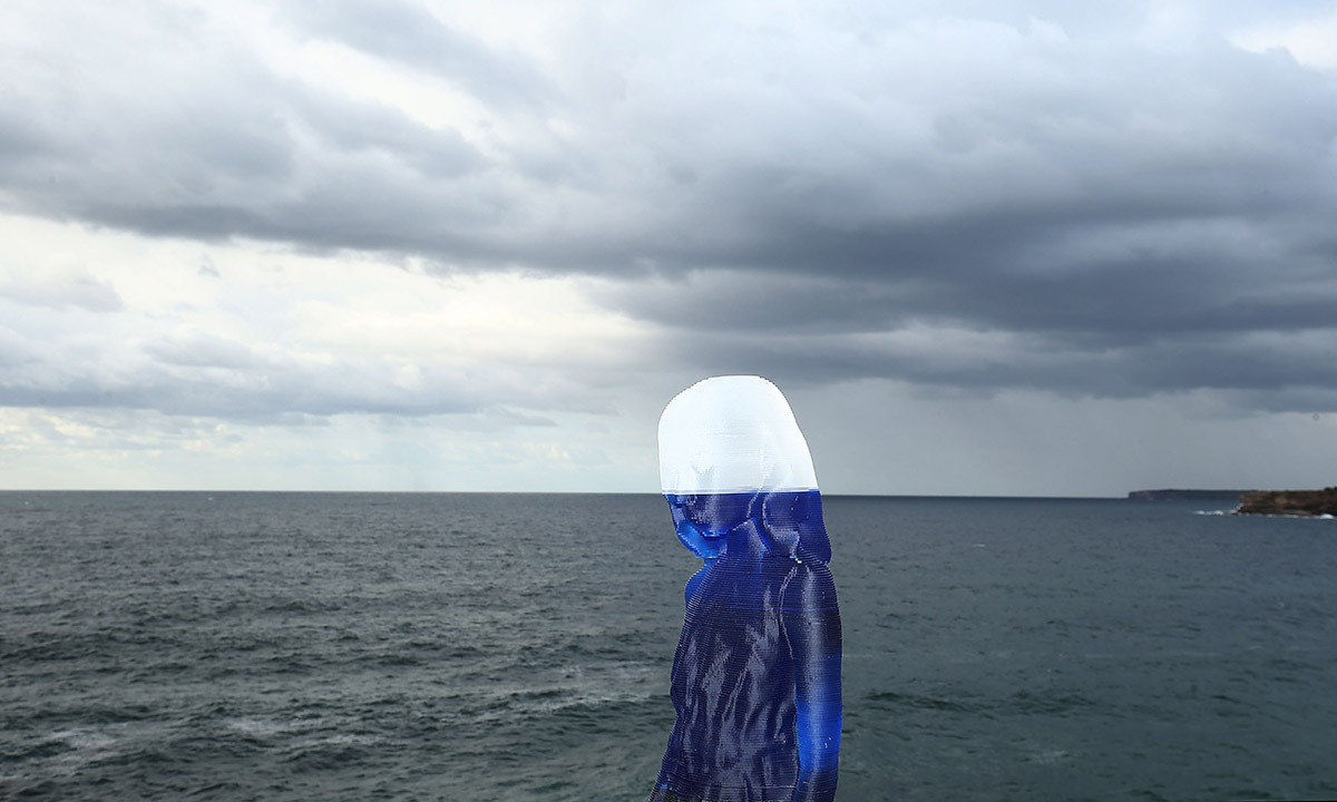 Sculture in riva al mare a Sydney – Foto