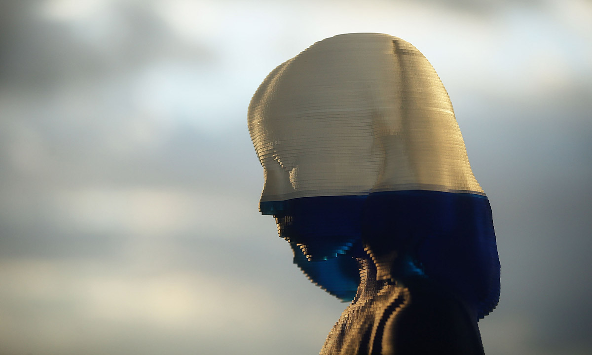 Sculture in riva al mare a Sydney – Foto