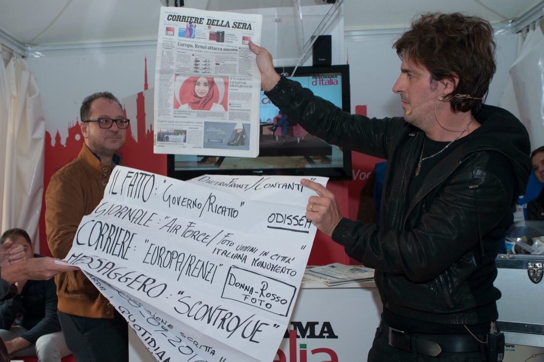 A Panorama d’Italia il mago Casanova si fa “medium dei media” A Panorama d’Italia il mago Casanova si fa “medium dei media”