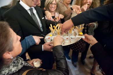 Lo show cooking di Giovanni Bon e la food experience del Savini di Milano